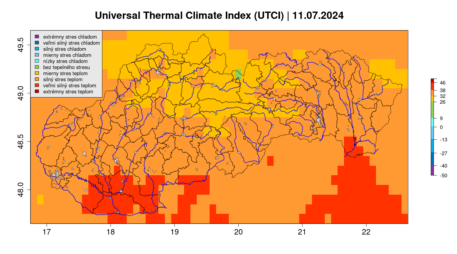 Testing of new heat waves and fire weather products