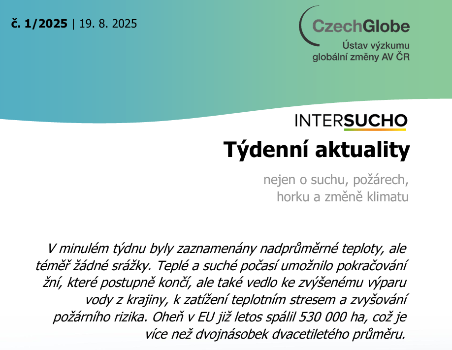 Weekly "bulletin" about the DHF events